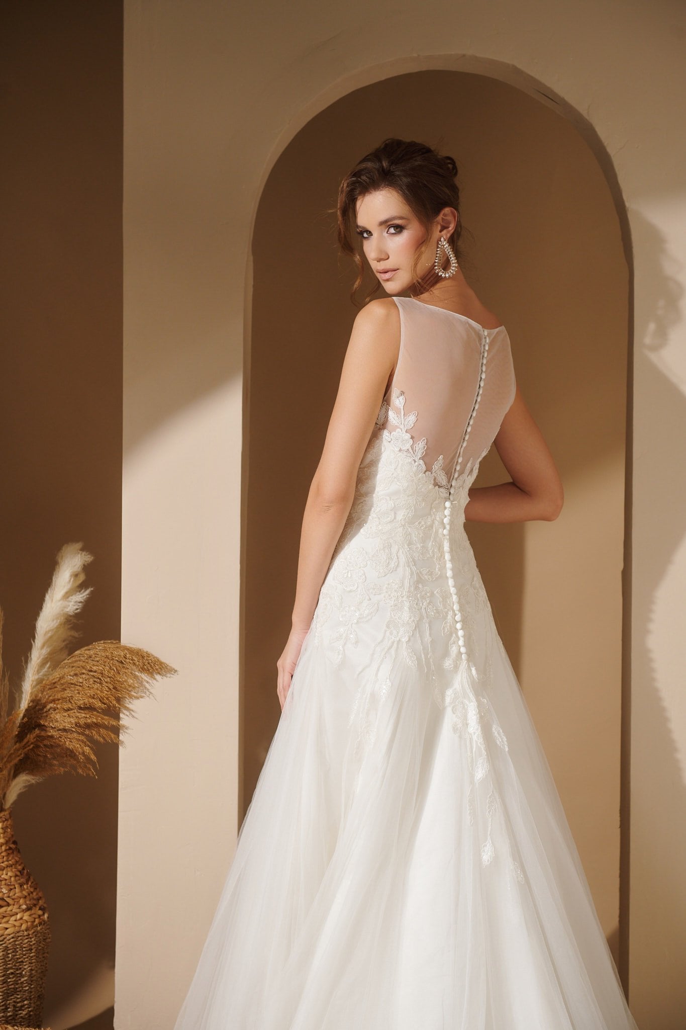 Φόρεμα Bridal Με Δαντέλα - Adamantia